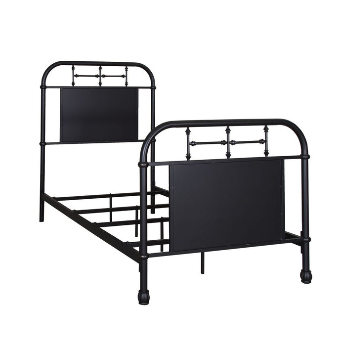 Liberty Furniture Vintage Series Twin Metal Bed in Black image