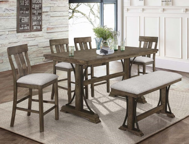 QUINCY COUNTER HEIGHT CHAIR SET OF 2