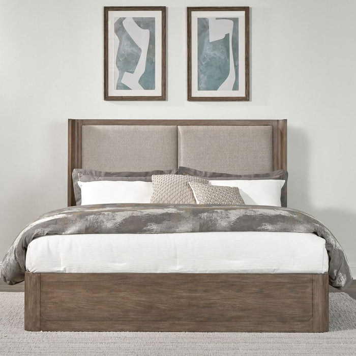 Liberty Furniture South Bend California King Shelter Bed in Burnished Clay image