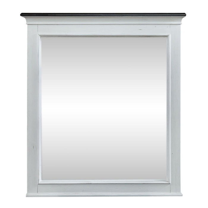 Liberty Furniture Allyson Park Crown Mirror in White image