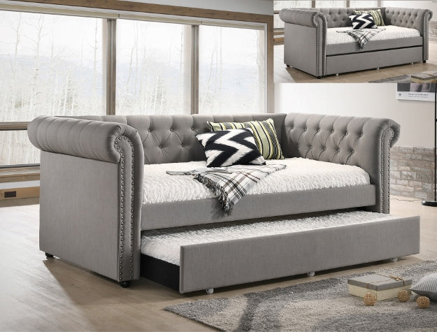 ELLIE DAYBED ARM SLAT SIDE RL DOVE
