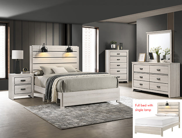 CARTER FL PLATFORM BED 1 BOX WHITE