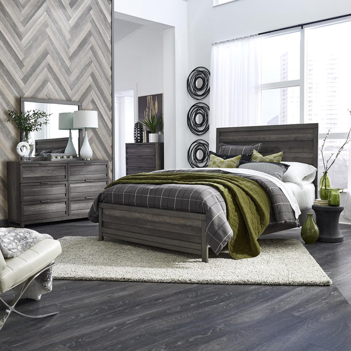 Tanners Creek Queen Panel Bed, Dresser & Mirror, Chest