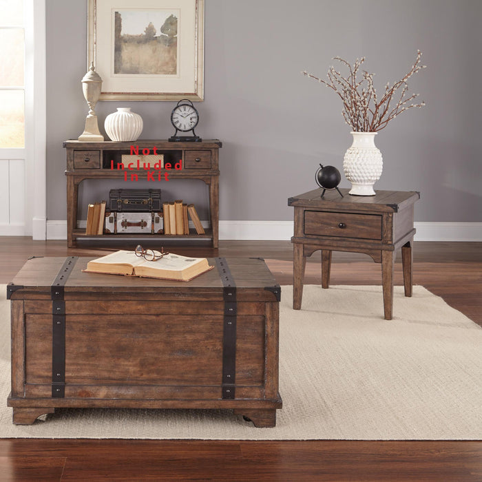 Aspen Skies 3 Piece Set (1-Cocktail 2-End Tables)