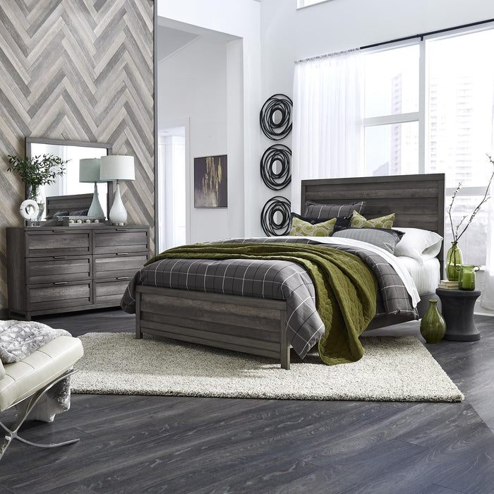 Tanners Creek Queen Panel Bed, Dresser & Mirror