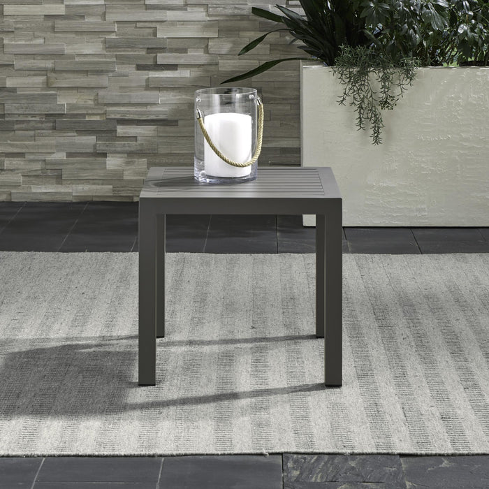 Plantation Key Outdoor End Table - Granite