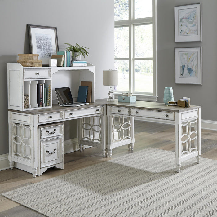 Magnolia Manor L Shaped Desk Set