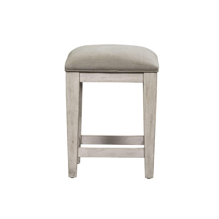 Liberty Heartland Console Stool in Antique White