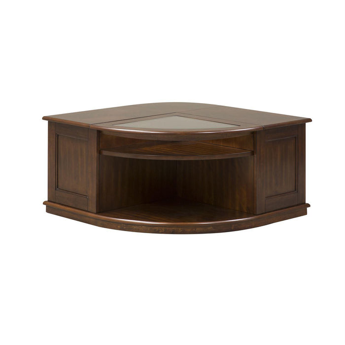 Liberty Wallace Cocktail Table in Dark Toffee