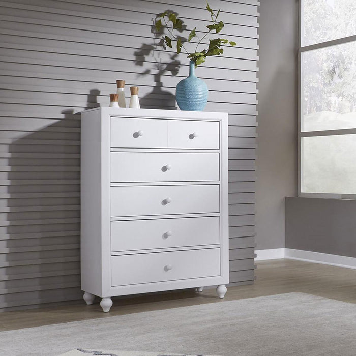 Liberty Furniture Cottage View Drawer Chest in White