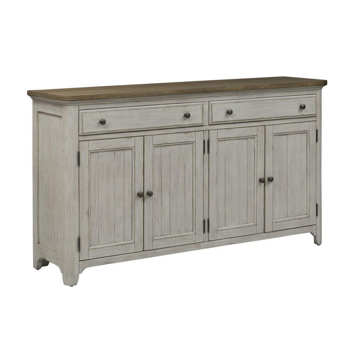 Liberty Furniture Farmhouse Reimagined Server in Antique White