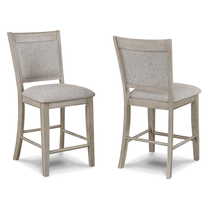 FULTON COUNTER HEIGHT CHAIR WHITE OAK