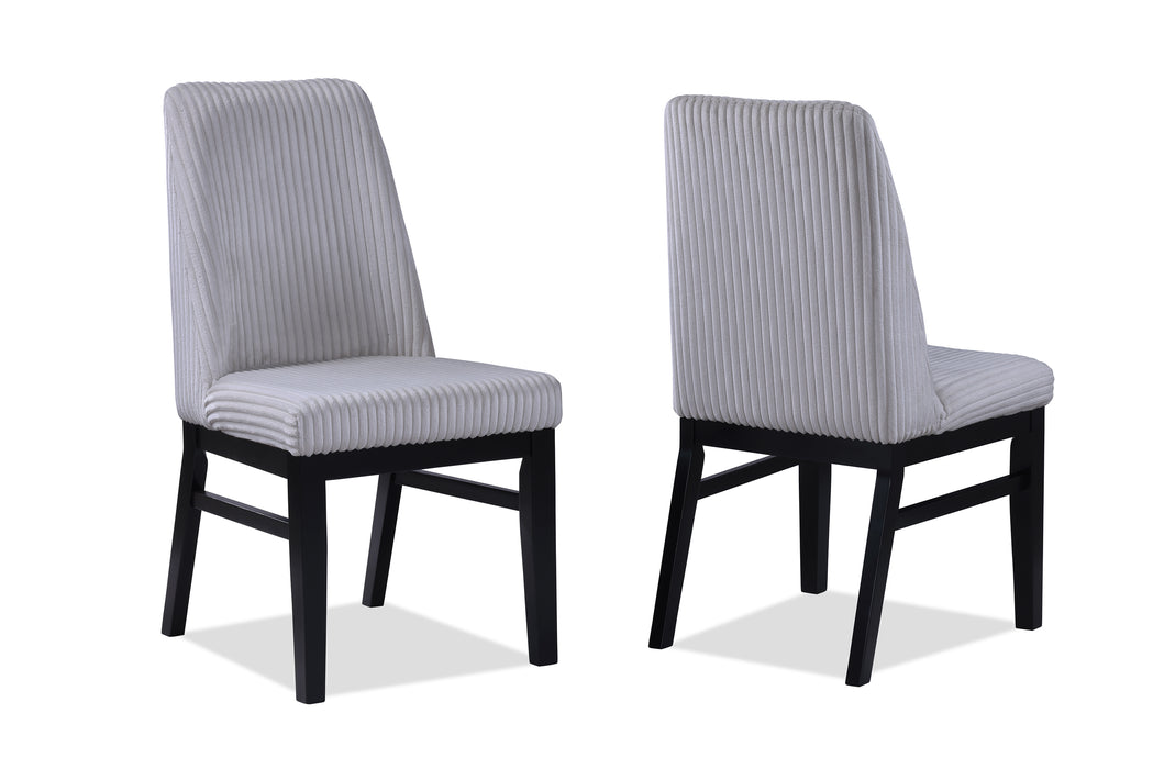 HADLEY SIDE CHAIR LIGHT GREY