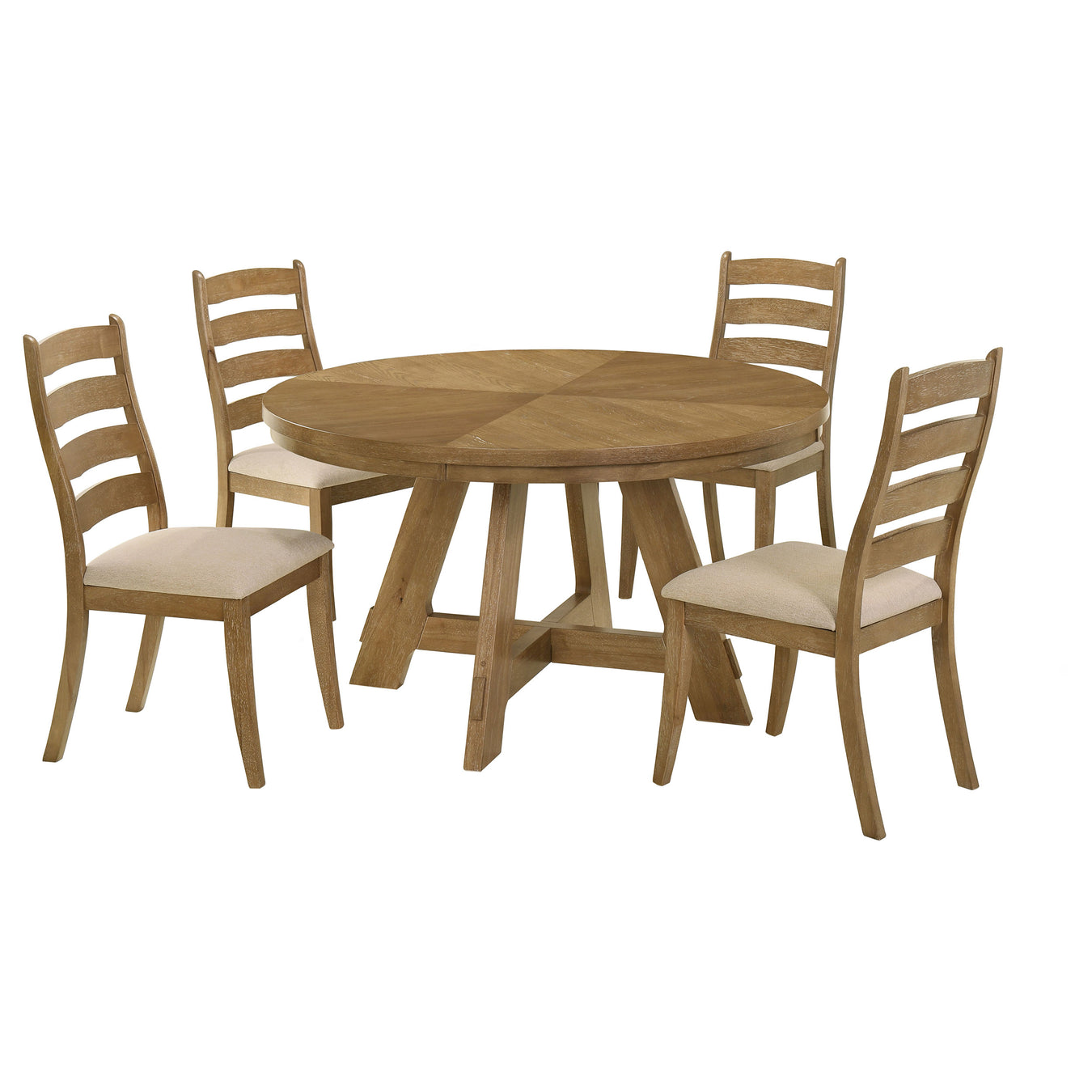 Brown oak / latte