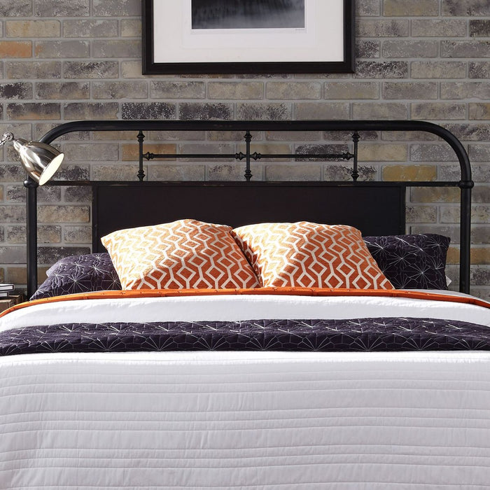 Liberty Furniture Vintage Series King Metal Bed in Black