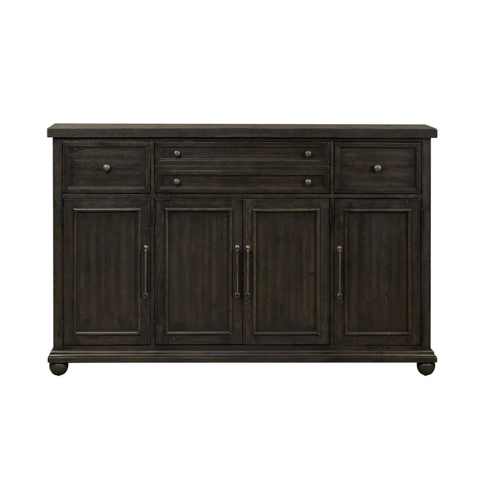 Liberty Furniture Harvest Home Hall Buffet in Chalkboard