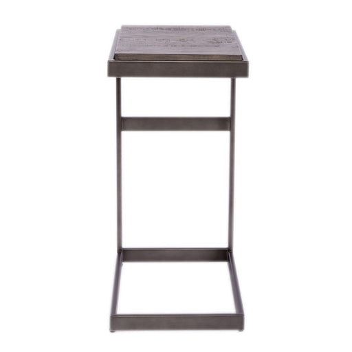 Liberty Furniture Modern View Laptop Table in Gray image