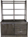 Liberty Stone Brook Computer Credenza with Hutch in Rustic Saddle image