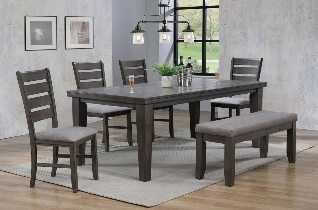 Crown Mark Bardstown Bench in Gray